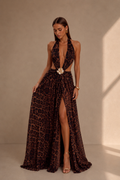 Midnight Léopard Sahara Dress