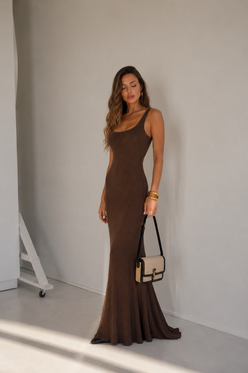 Brown Tiki Céleste Dress