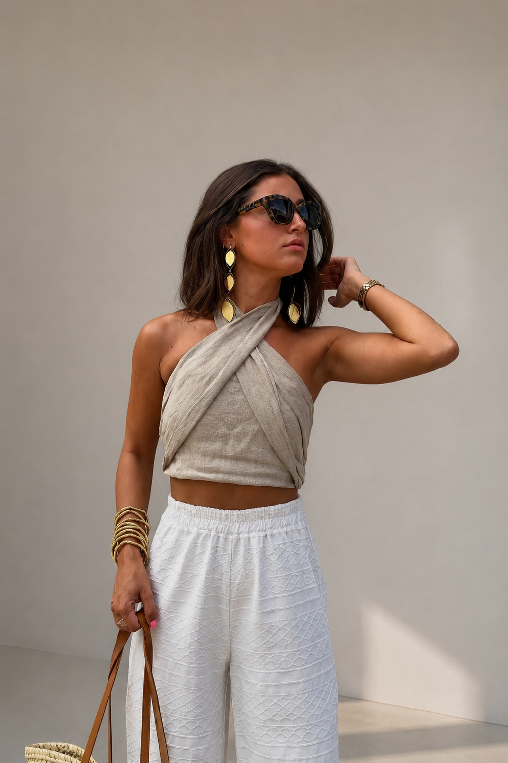 Kaïa Linen Top